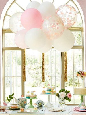 Pink Balloon Cloud Kit (x 14 Balloons)