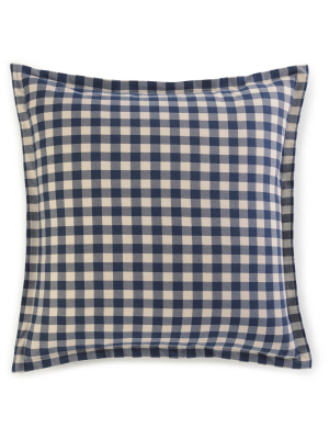 Navy Kingston Euro Pillow Sham Set - Eddie Bauer