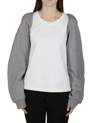 Mm6 Maison Margiela Bow Detail Crewneck Sweatshirt