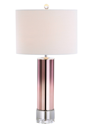 Glass/crystal Edward Table Lamp (includes Energy Efficient Light Bulb) - Jonathan Y