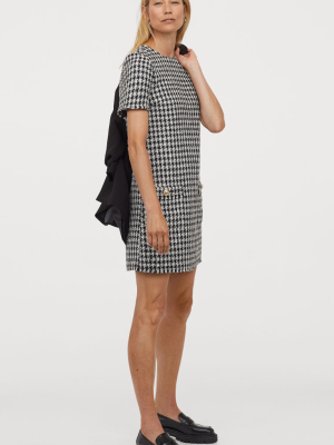 Jacquard-weave Dress