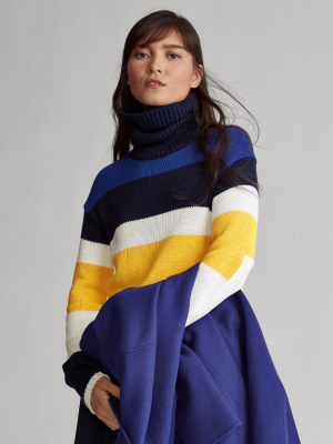 Cotton Turtleneck Sweater