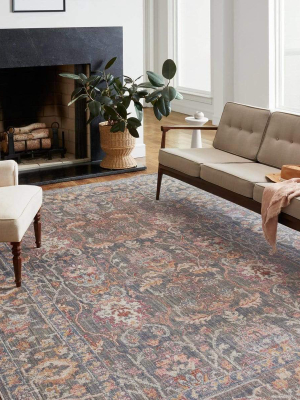 Chris Loves Julia X Loloi Rosemarie Rug - Stone/multi