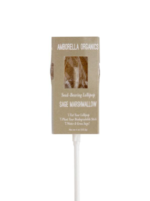 Seed-bearing Lollipop: Sage Marshmallow