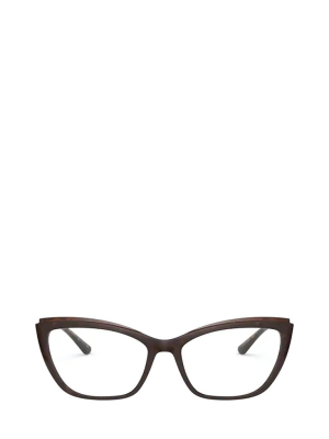 Dolce & Gabbana Eyewear Cat-eye Frame Glasses