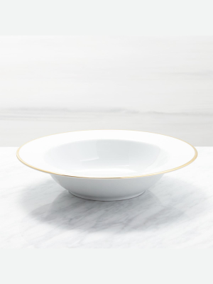 Maison Gold Rim Serving Bowl