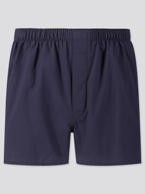 Men Woven Broadcloth Boxers