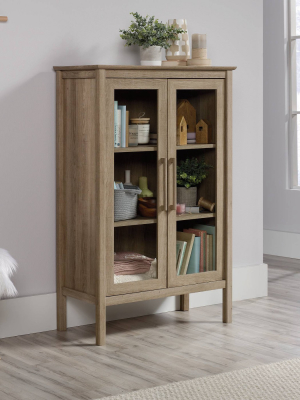 Anda Norr Display Cabinet Sky Oak - Sauder