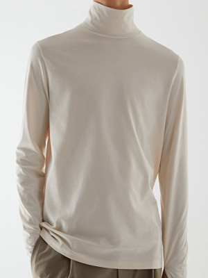 Turtleneck Cotton Top