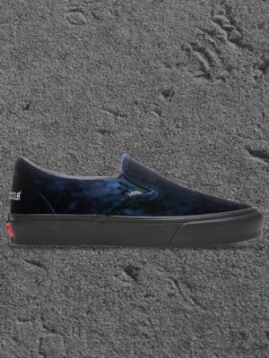 Vans Vault X Noon Goons Classic Slip-on Vlt Lx - Black/velvet