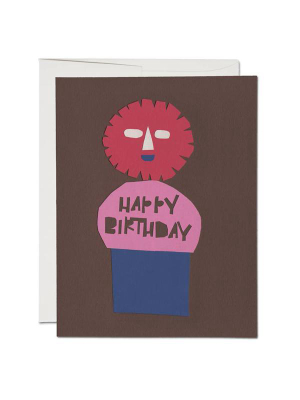 Happy Birthday Cupcake Card