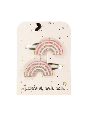 Luciole Et Petit Pois Hair Clip Pairs (more Colors)