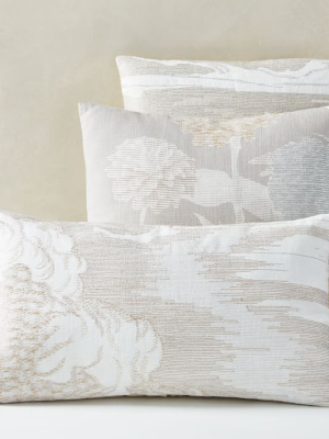 Embroidered Etched Pillow Covers