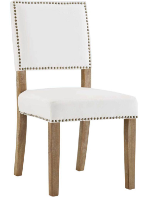 Orwen Wood Dining Chair Ivory