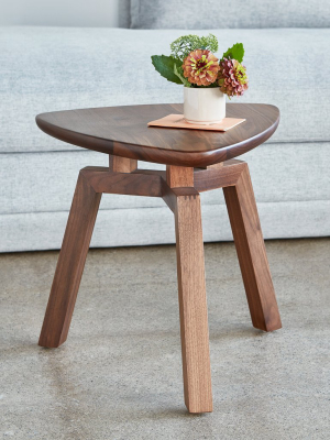 Solana Triangular End Table - 2 Colors