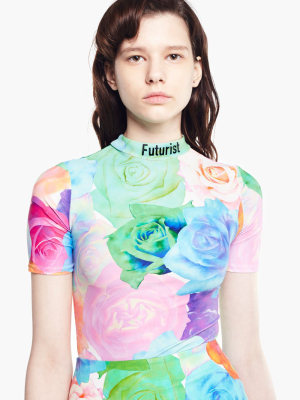 Rose Print T-shirt