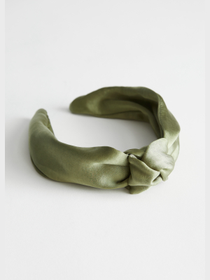 Satin Knot Hairband