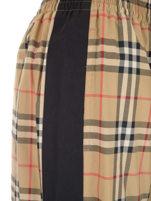 Burberry Vintage Check Straight Leg Trousers