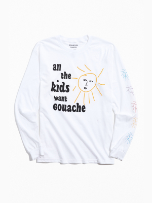 Gouache Kids Long Sleeve Tee