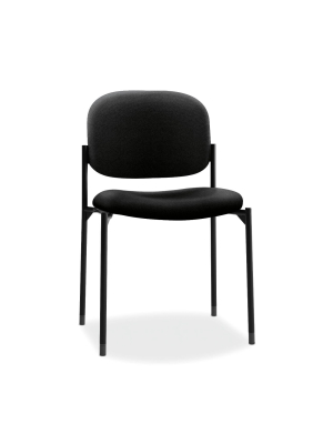 Scatter Fabric Stacking Office Chair Black - Hon