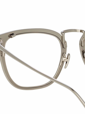 Carson Optical D-frame In White Gold