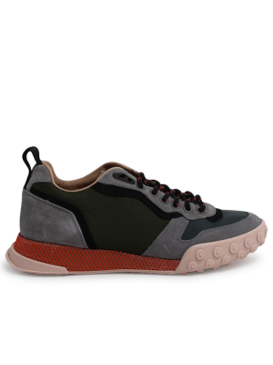 Lanvin Colour-block Low-top Sneakers