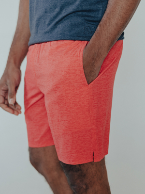 Heathered Hybrid Shorts