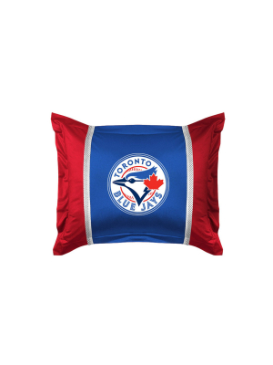 Mlb Pillow Sham Baseball Team Logo Bedding Pillow Cover - Toronto Blue Jays..