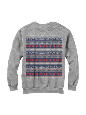 Men's Star Wars Ugly Christmas At-at Sweatshirt