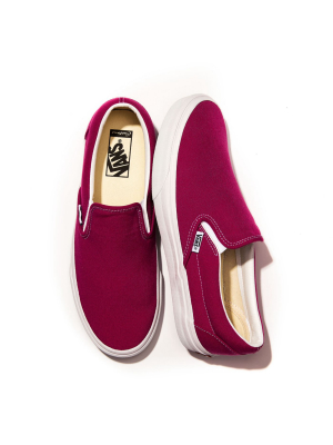 Customs Recycled Materials Festival Fuchsia Slip-on