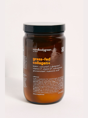 Mindbodygreen Unflavored Grass-fed Collagen+