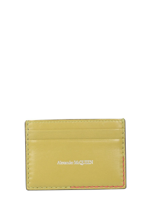 Alexander Mcqueen Signature Logo Card Case