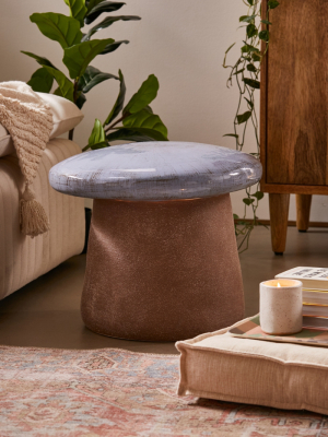 Mushroom Ceramic Stool