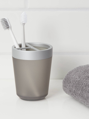 Toothbrush Holder Gray - Room Essentials™