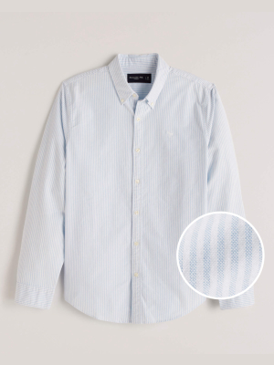 Striped Icon Oxford Shirt