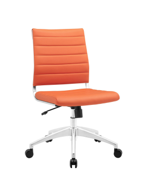 Office Chair Modway Bright Orange
