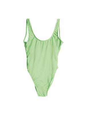 Light Green [blank Swimsuit]