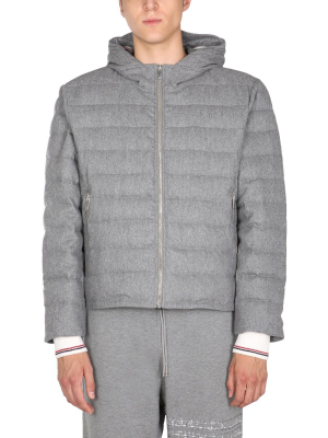 Thom Browne Rwb Striped Down Jacket