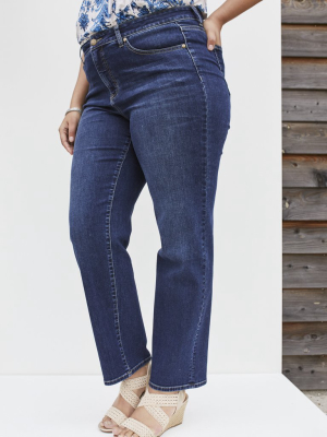 Westport Signature Straight Leg Denim Jeans - Plus
