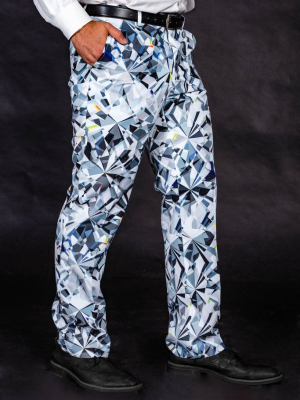 Harder Than A Diamond | Nye Diamond Print Pants