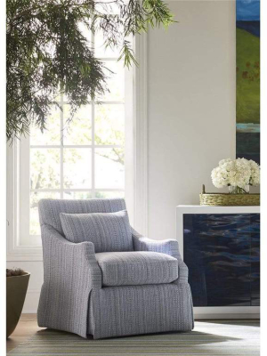 Alchemy Living Accent Chairs Margot Accent Chair - Blue And Gray