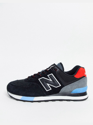 New Balance 574 Sneakers In Black