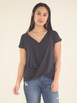 Winfred Twist Front Tee