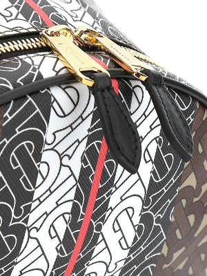 Burberry Monogram Stripe Print Backpack