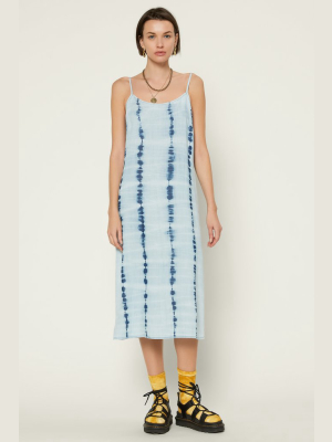 Tie Dye Chambray Dress