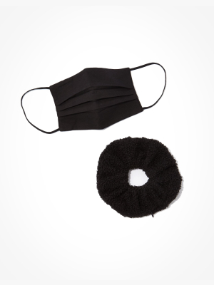 Aeo Pocket Scrunchie & Mask