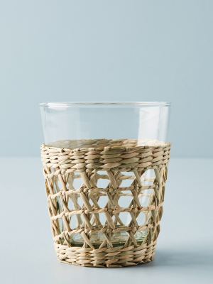 Seagrass-wrapped Tumblers, Set Of 4