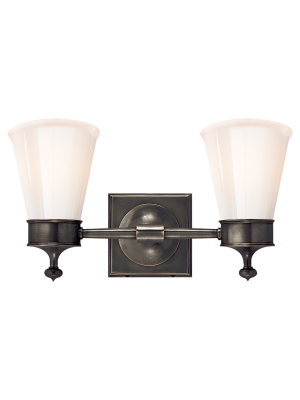 Siena Double Sconce In Various Colors