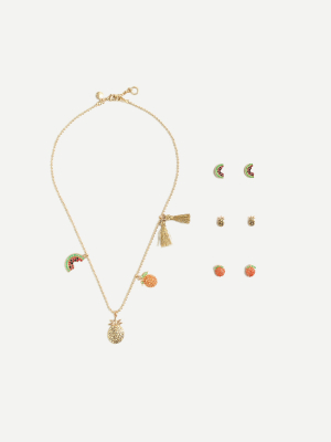 Girls' Fruity Jewels Gift Set