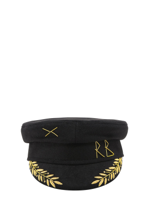 Ruslan Baginskiy Embroidered Baker Boy Hat